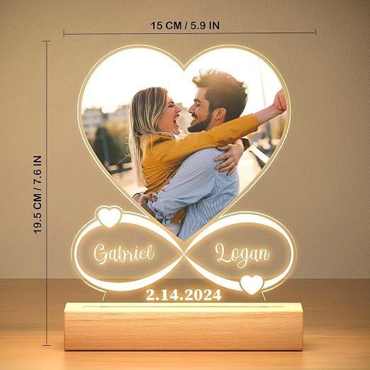 LED Heart Lamp